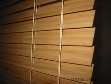 Горизонтальные бамбуковые жалюзи 25мм/50мм